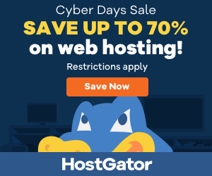 《HostGator Cyber Days Sale》