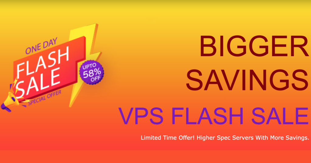 Bigger savings on HDD VPS upto 58% OFF | Higher Spec Servers With More Savings! Limited Stocks!