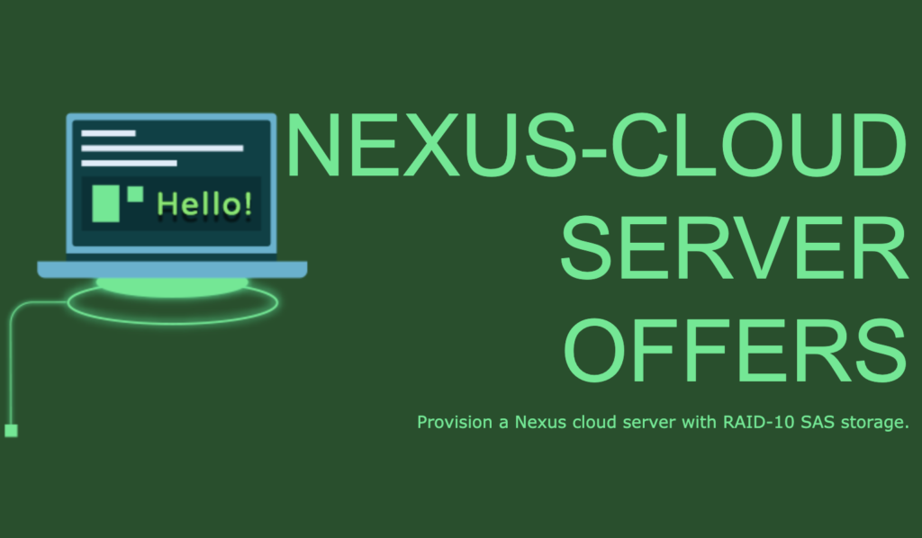 CloudCone - NEXUS-CLOUD SERVER OFFERS