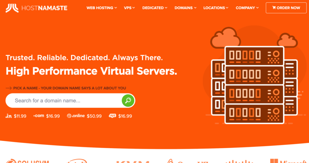 HostNamaste – OpenVZ VPS from $15/year in Jacksonville, Florida, USA and France, Europe Locations